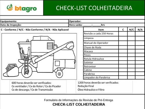 Checklists de Manutenção