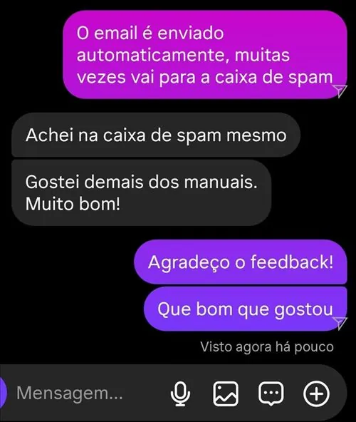 Depoimento de cliente