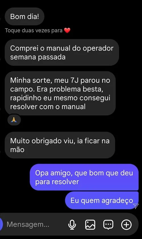 Depoimento de cliente