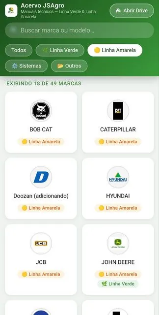 Interface de diagnóstico